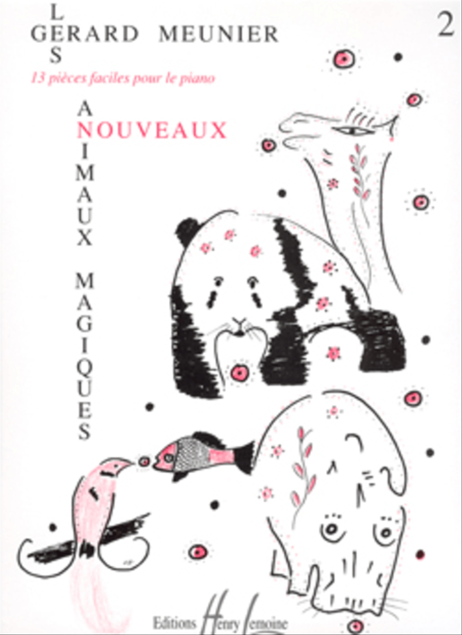 Les nouveaux animaux magiques Piano Solo scores gallery preview page 1