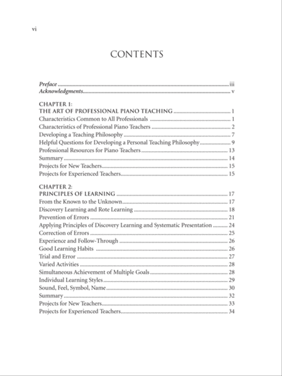 Professional Piano Teaching, Volume 1 Piano Method scores gallery preview page 3