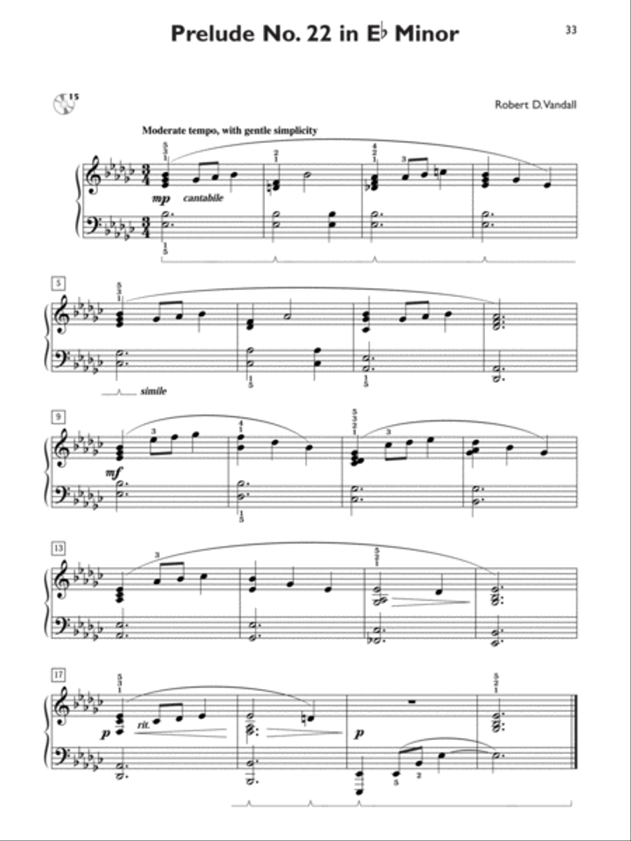 Preludes Complete with CD Piano Solo scores gallery preview page 8