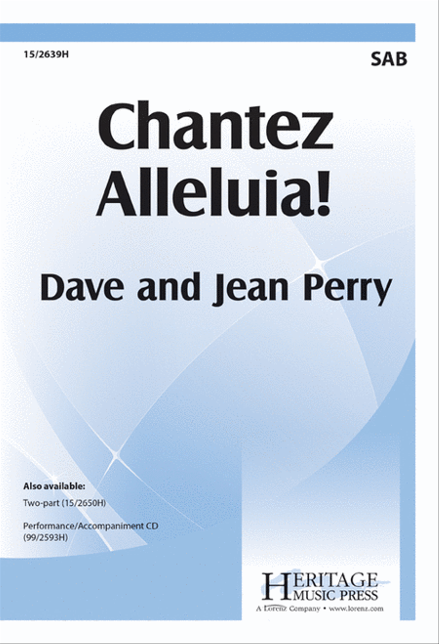 Chantez Alleluia! 3-Part scores gallery preview page 1