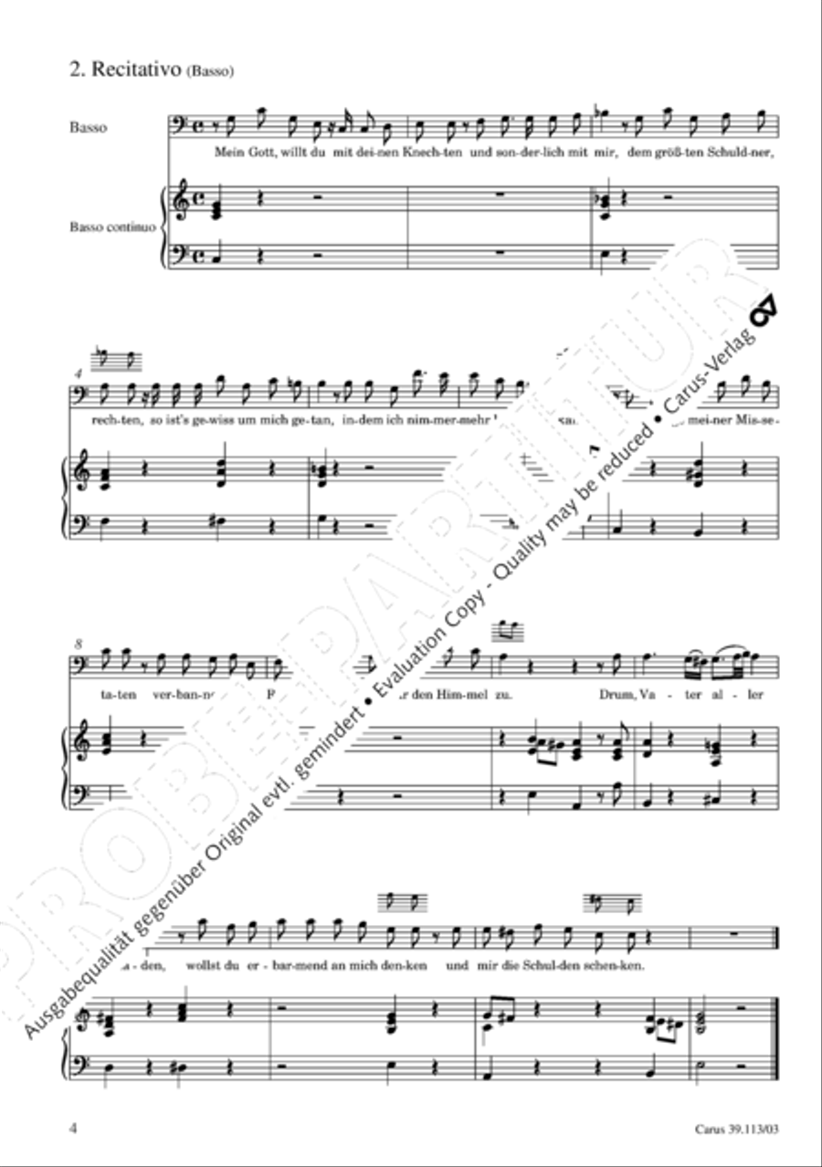 O where shall I now go (Wo soll ich fliehen hin) 4-Part scores gallery preview page 5