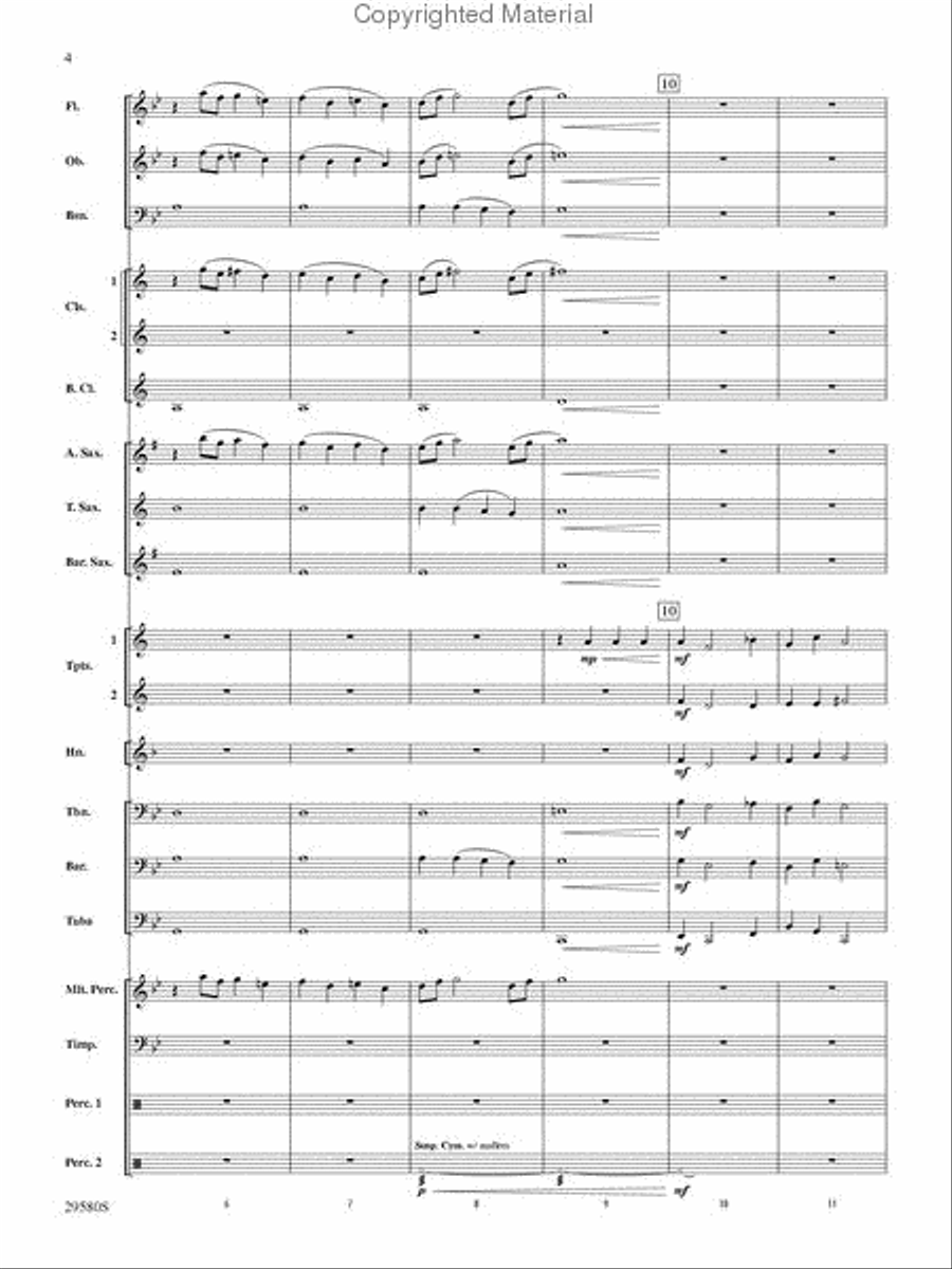 The Pit and the Pendulum Concert Band scores gallery preview page 3