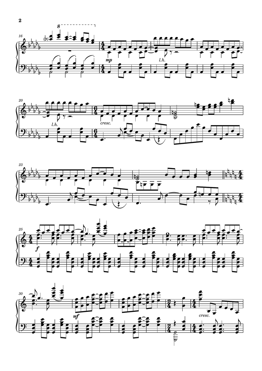 Company Piano Solo scores gallery preview page 2