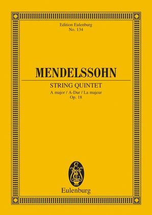 Book cover for String Quintet A major