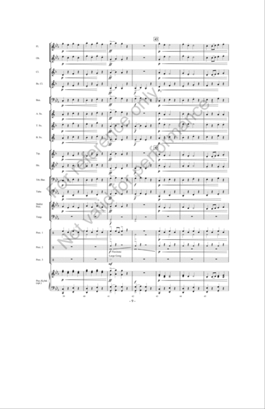 Creature Feature Creature Feature Concert Band scores gallery preview page 8