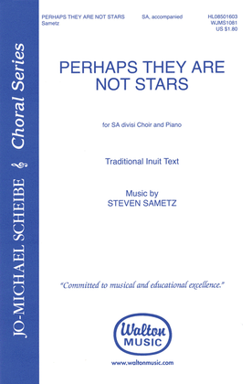 Book cover for Perhaps They Are Not Stars