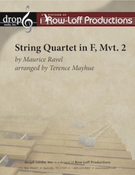 String Quartet in F, Mvt.2