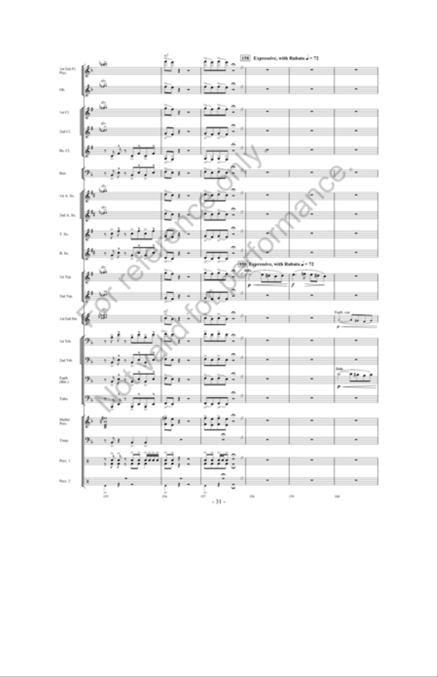 Zeus: King Of The Gods Zeus: King Of The Gods Concert Band scores gallery preview page 30