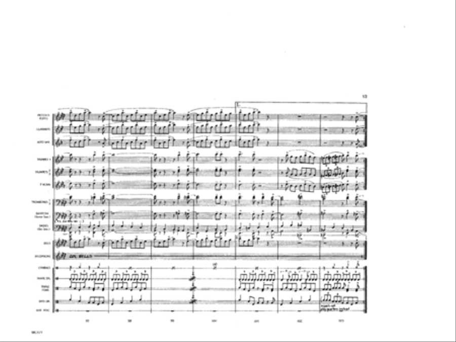 Salute To Glenn Miller Salute To Glenn Miller Marching Band scores gallery preview page 14
