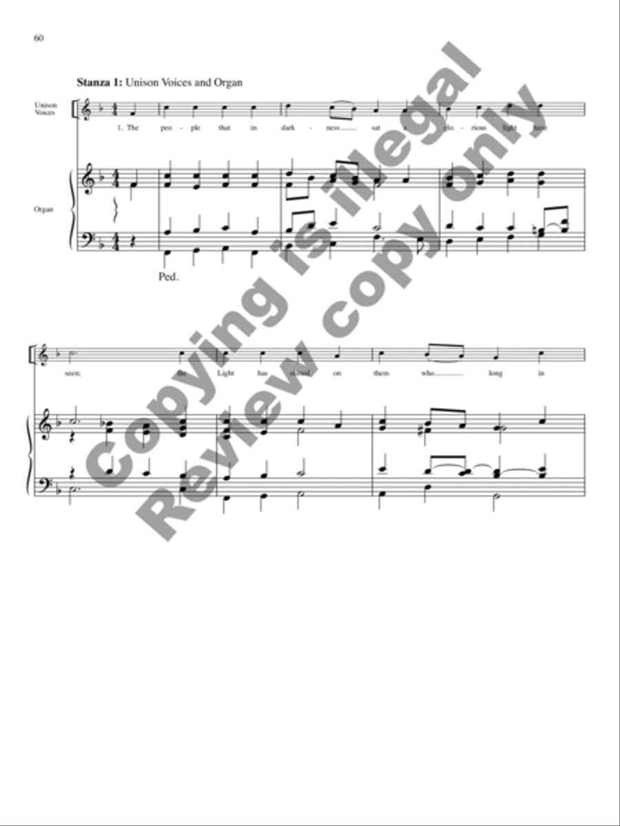 Festive Hymn Settings for Advent, Christmas, and Epiphany image number null