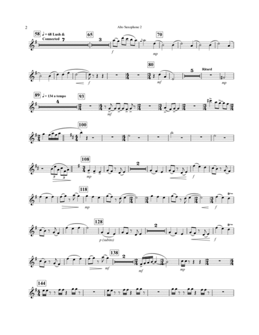 Concerto For Alto Saxophone And Wind Ensemble - Eb Alto Saxophone 2