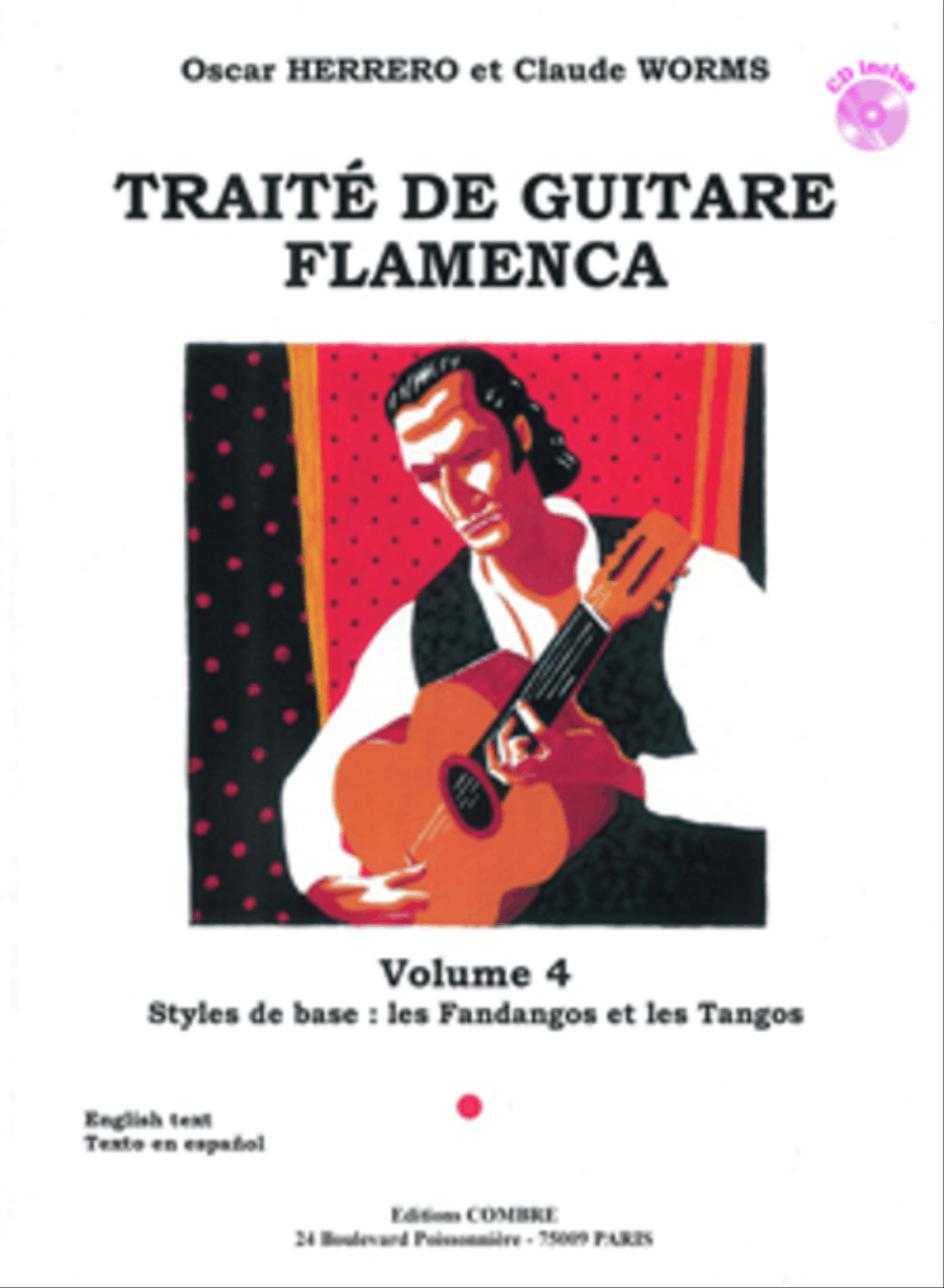Traite guitare flamenca - Volume 4 - Styles de base Fandangos et Tangos Classical Guitar scores gallery preview page 1