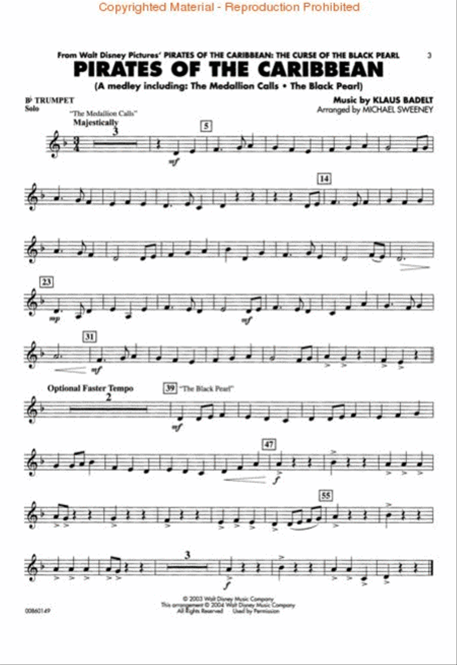 Film Favorites - Bb Trumpet Concert Band Methods scores gallery preview page 2