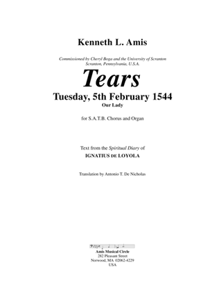 Tears - Tuesday, 5th February 1544