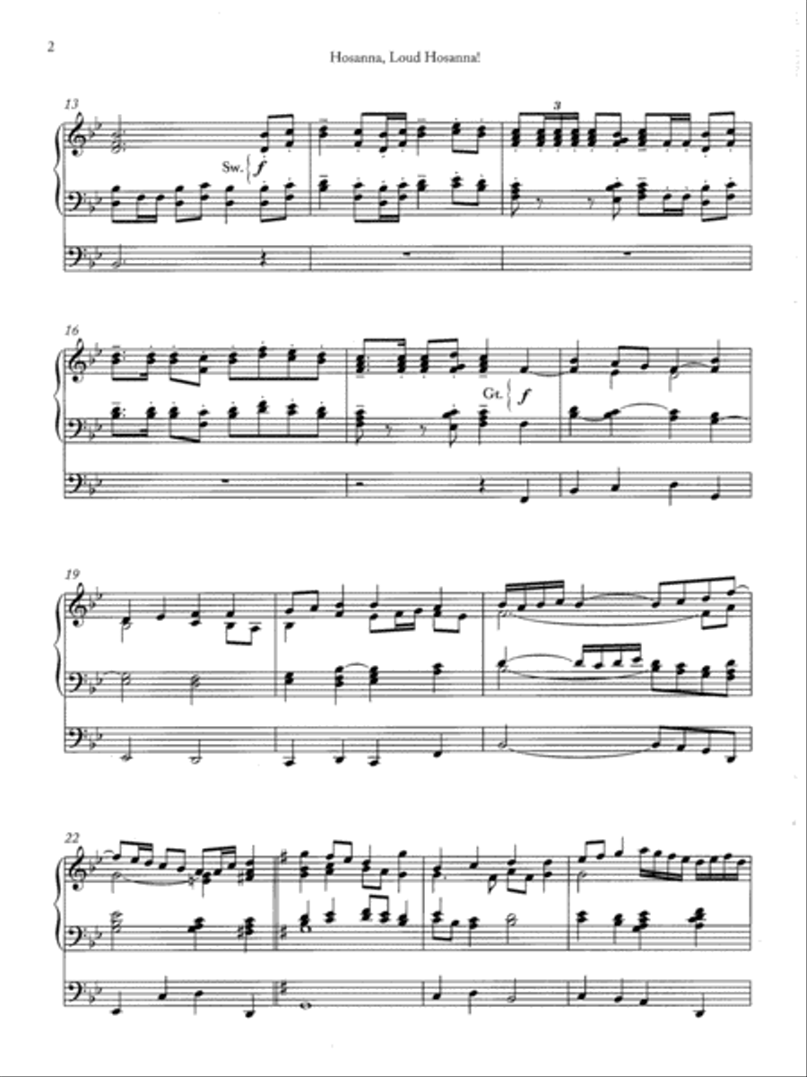 From Death to Life Eternal Organ scores gallery preview page 3