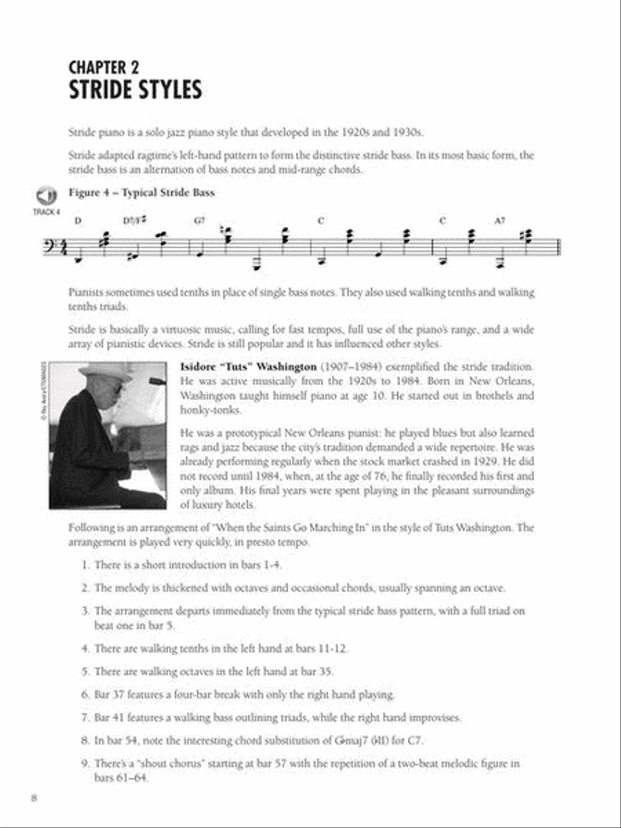 New Orleans Piano Styles New Orleans Piano Styles Piano Method scores gallery preview page 8