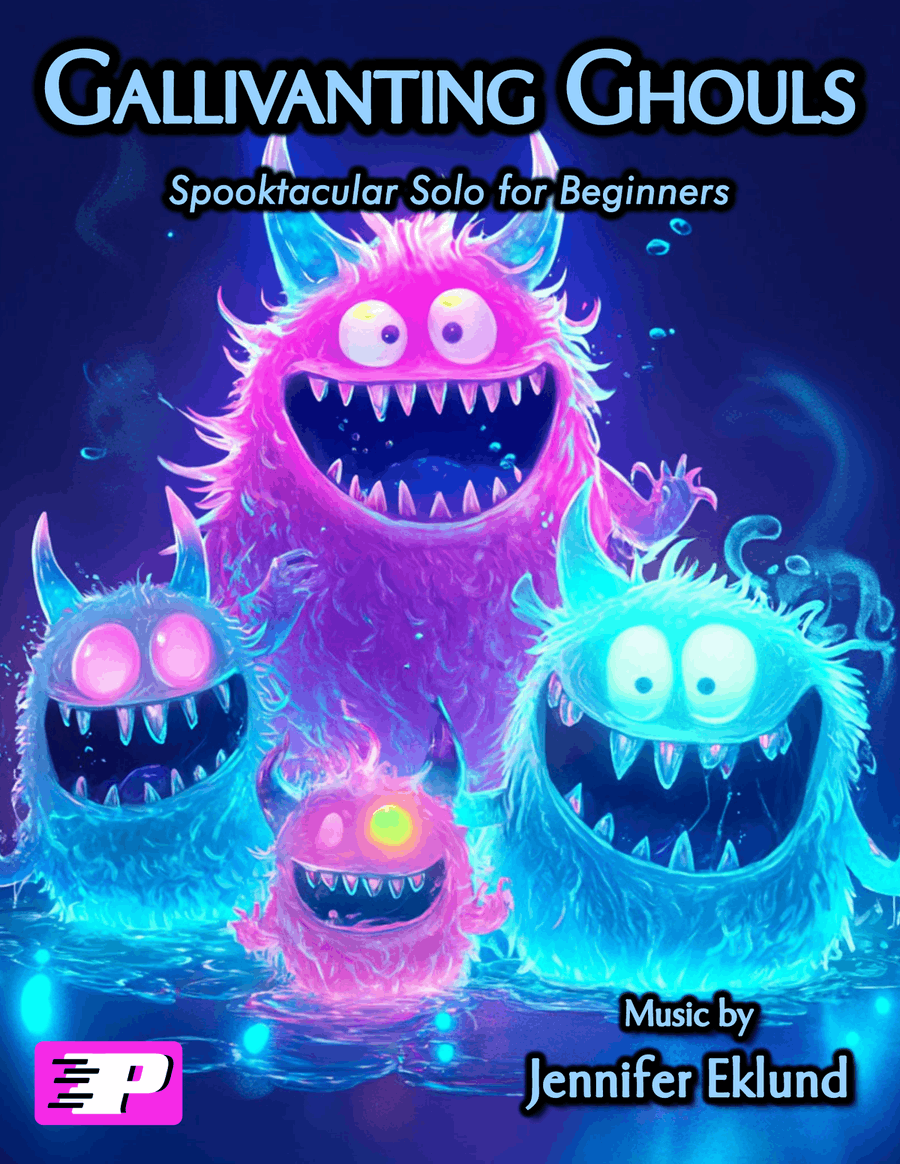 Book cover for Gallivanting Ghouls (Beginner Solo with Teacher Duet)