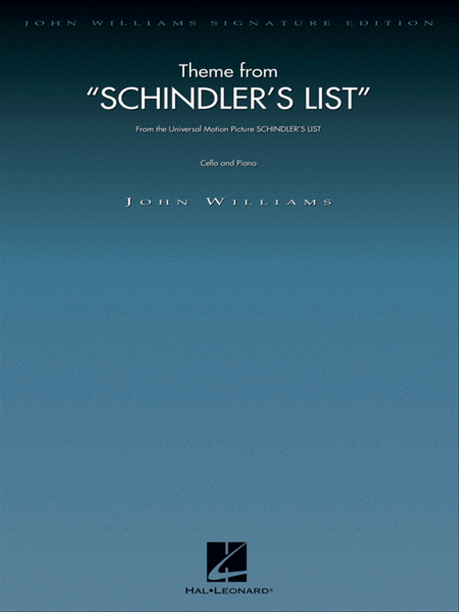 Theme from Schindler's List Piano Accompaniment scores gallery preview page 1