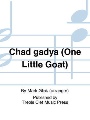 Book cover for Chad gadya (One Little Goat)