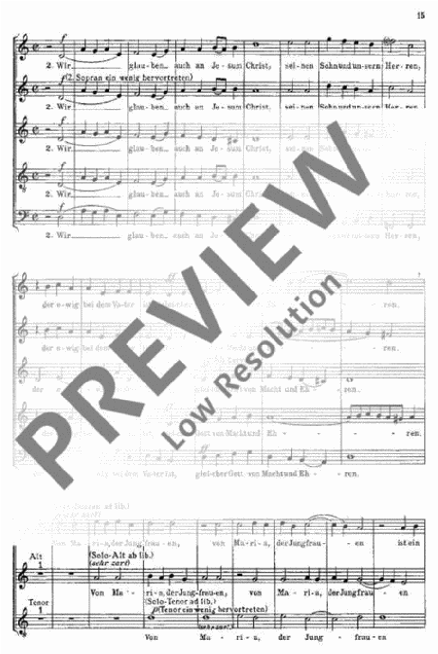 Eine deutsche Liedmesse SSATB scores gallery preview page 16