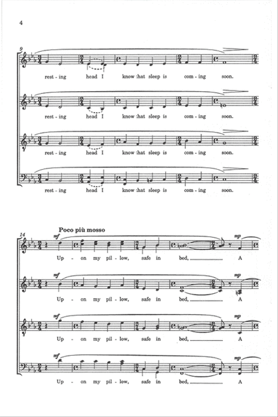 Sleep Choir scores gallery preview page 3