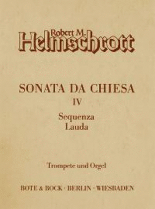 Book cover for Sonata da chiesa IV