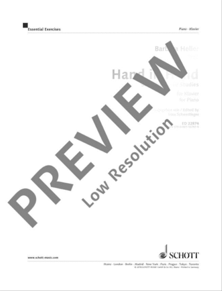 Hand in Hand Piano Solo scores gallery preview page 2