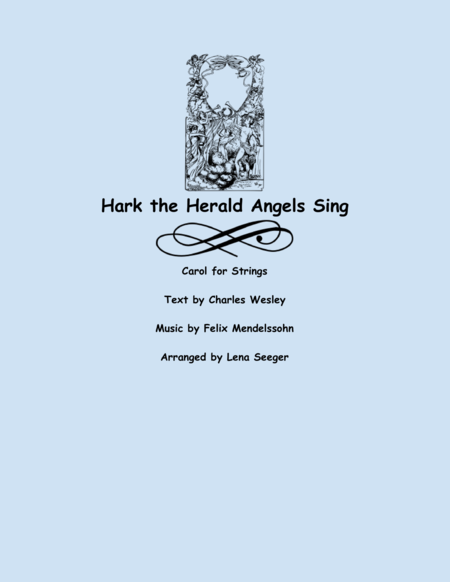 Hark! the Herald Angels Sing (String Orchestra) image number null
