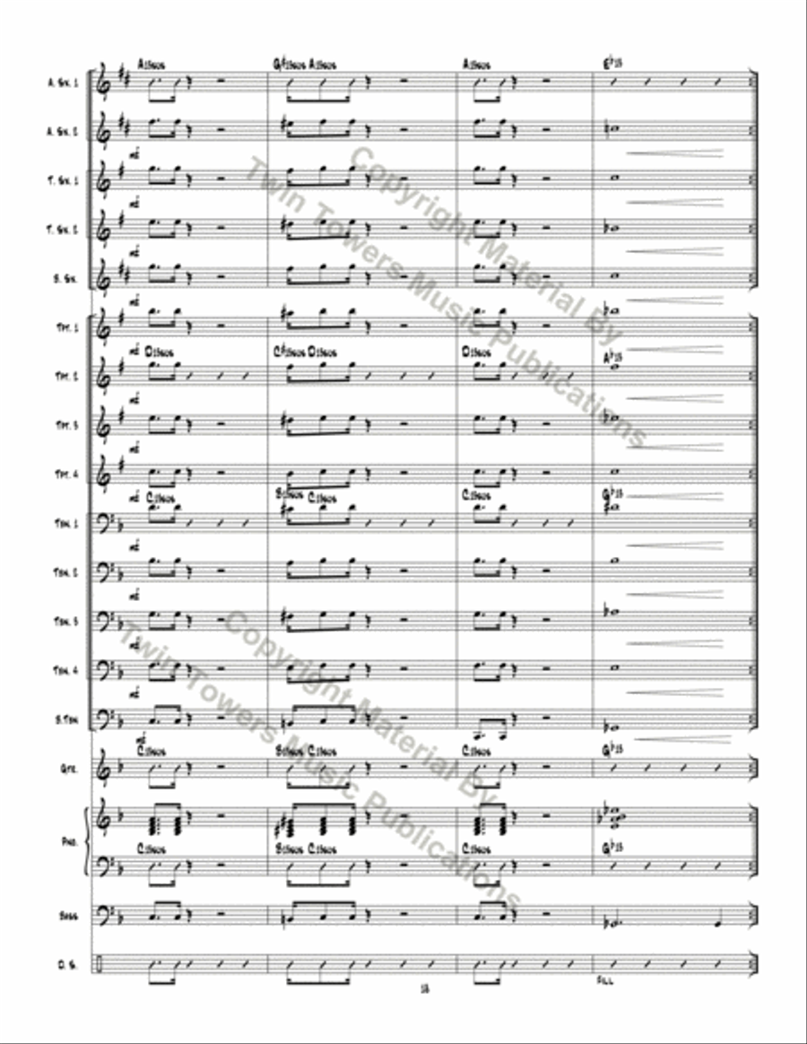 Smartypants Smartypants Jazz Ensemble scores gallery preview page 19
