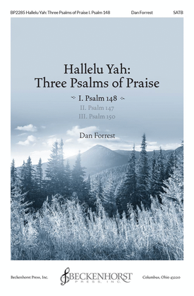 Book cover for Hallelu Yah: Three Psalms of Praise I. Psalm 148