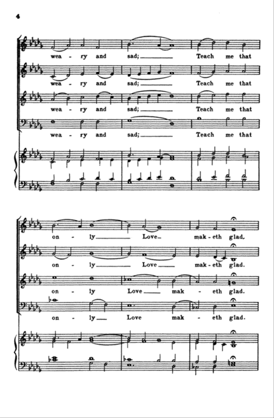 Jesus, So Lowly 4-Part scores gallery preview page 4