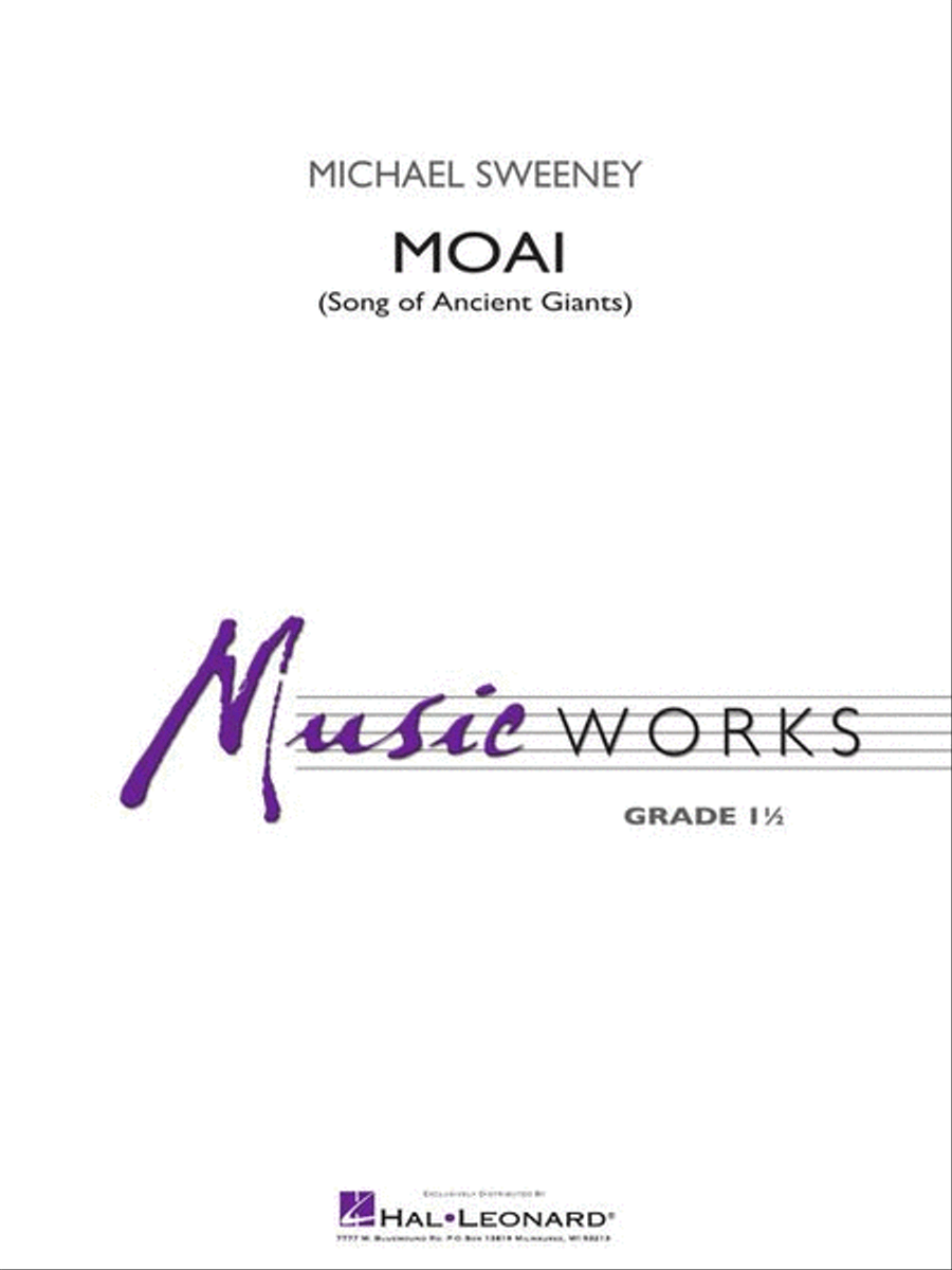 Moai (Song of Ancient Giants) Concert Band scores gallery preview page 2