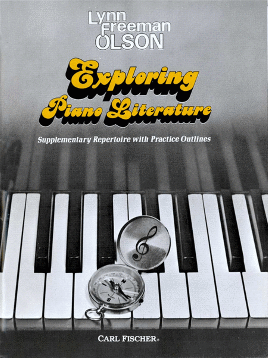 Exploring Piano Literature Piano Solo scores gallery preview page 1