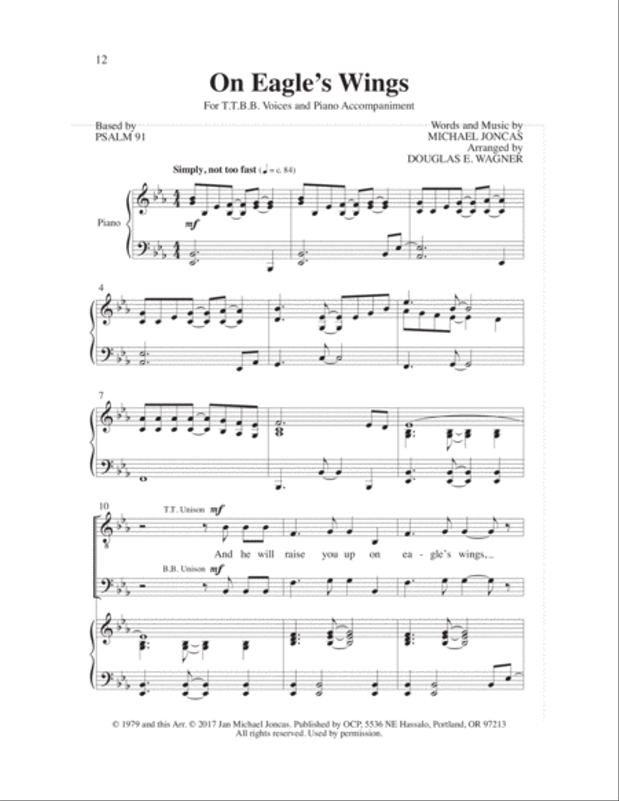 Singing Men, Vol. 6 TTBB scores gallery preview page 5