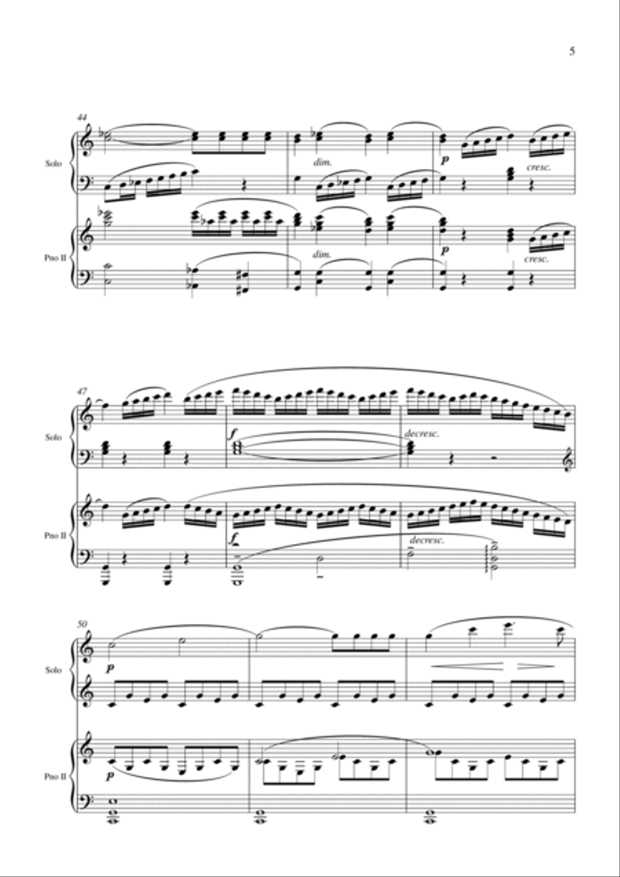 F. Kuhlau Sonatine Op. 20 No. 1 Complete Movements for 2 Pianos 2 Pianos, 4-Hands scores gallery preview page 6