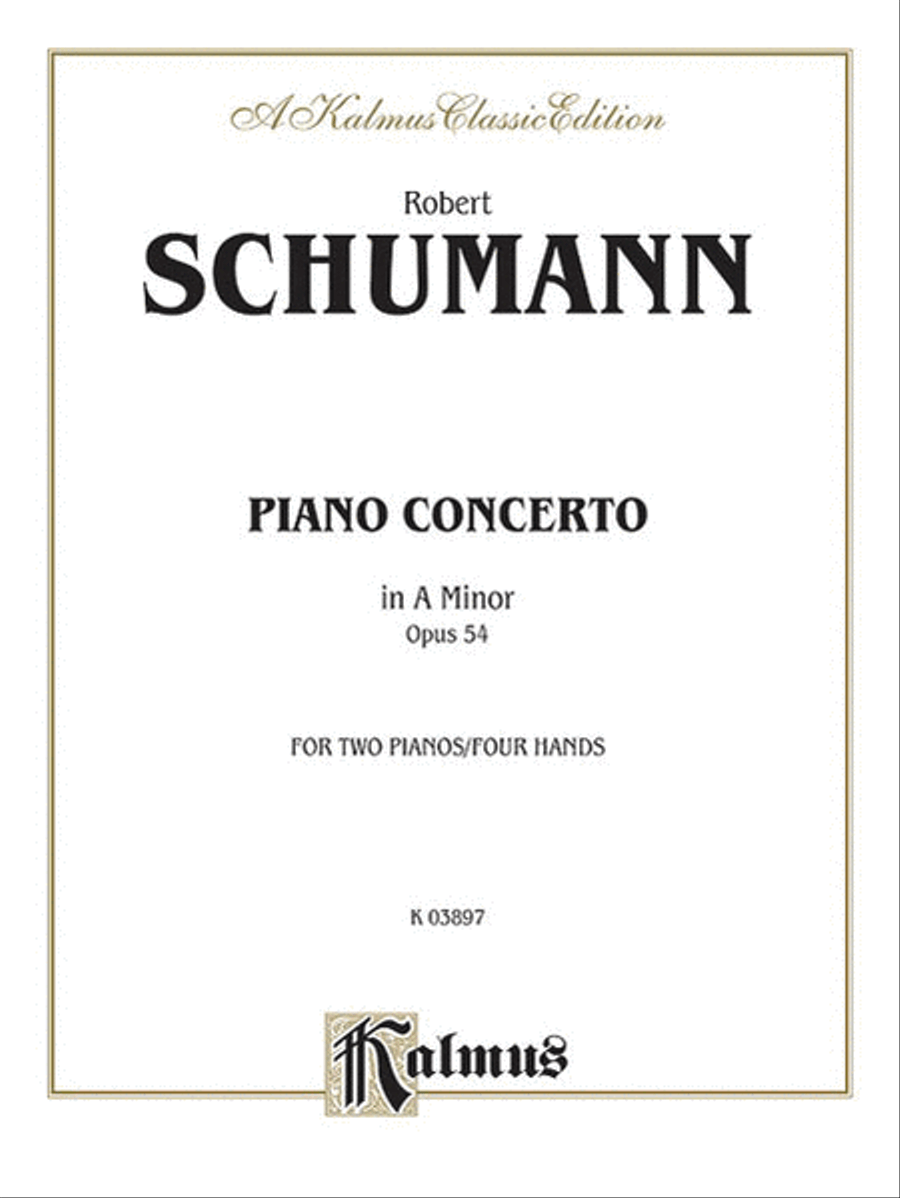 Piano Concerto in A Minor, Op. 54