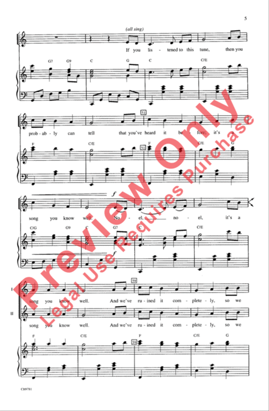 Noel 2-Part scores gallery preview page 5