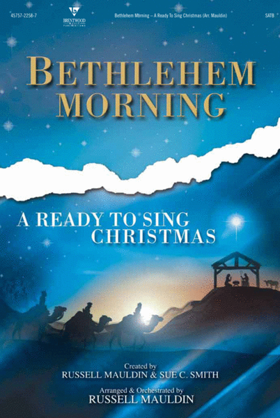 Ready To Sing Bethlehem Morning (Orchestra Parts and Conductor's Score, CD-ROM) image number null