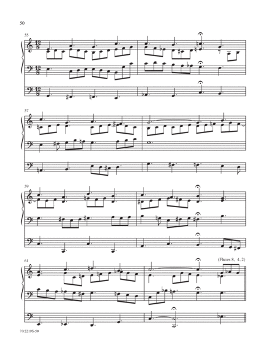Our Hope for Years to Come Organ Solo scores gallery preview page 21