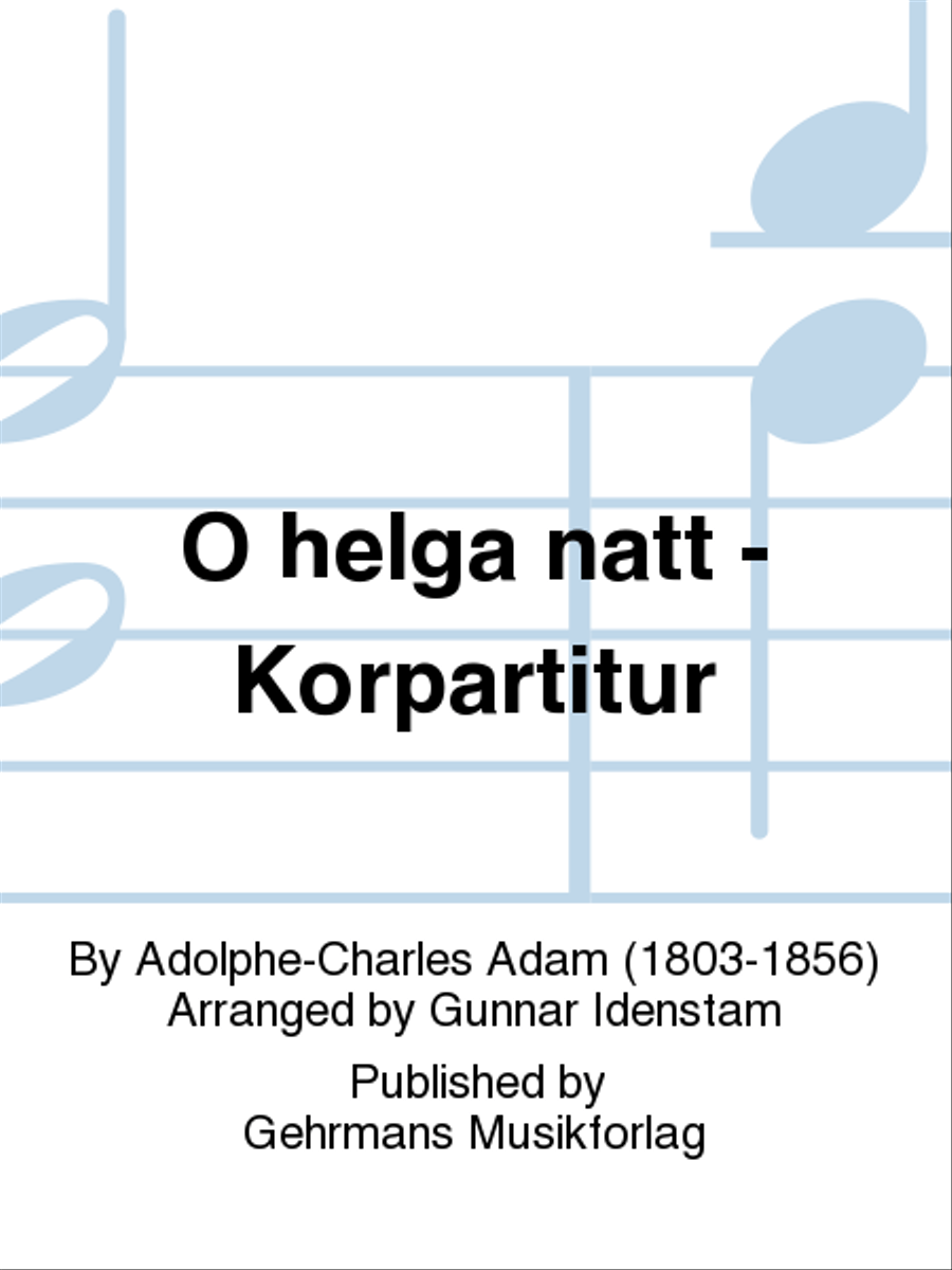O helga natt - Korpartitur SSAA scores gallery preview page 1