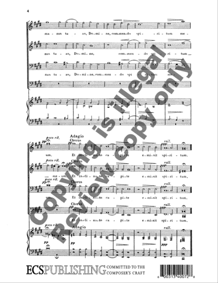 Tenebrae factae sunt TTBB scores gallery preview page 4