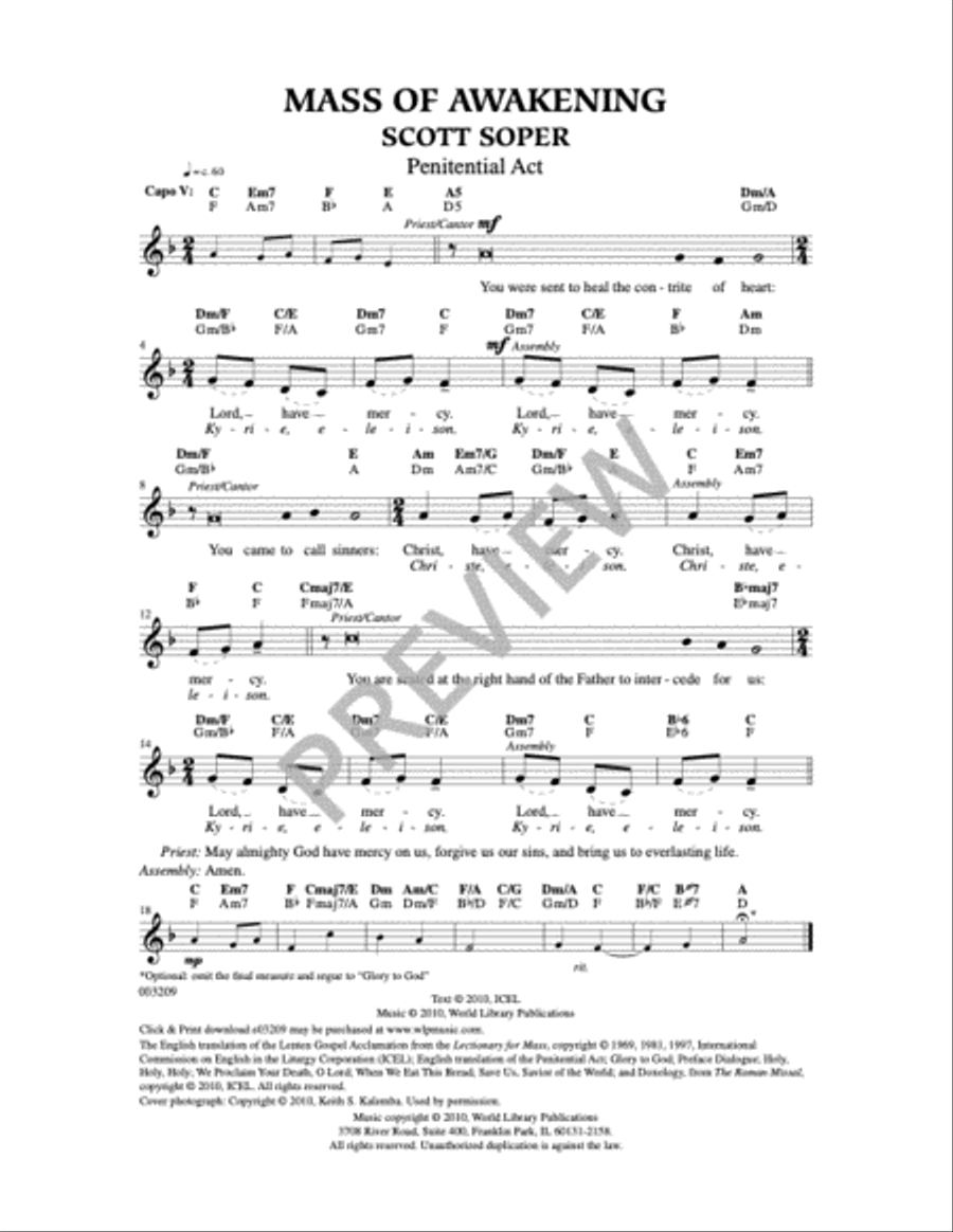 Mass of Awakening-Guitar Edition Guitar scores gallery preview page 9