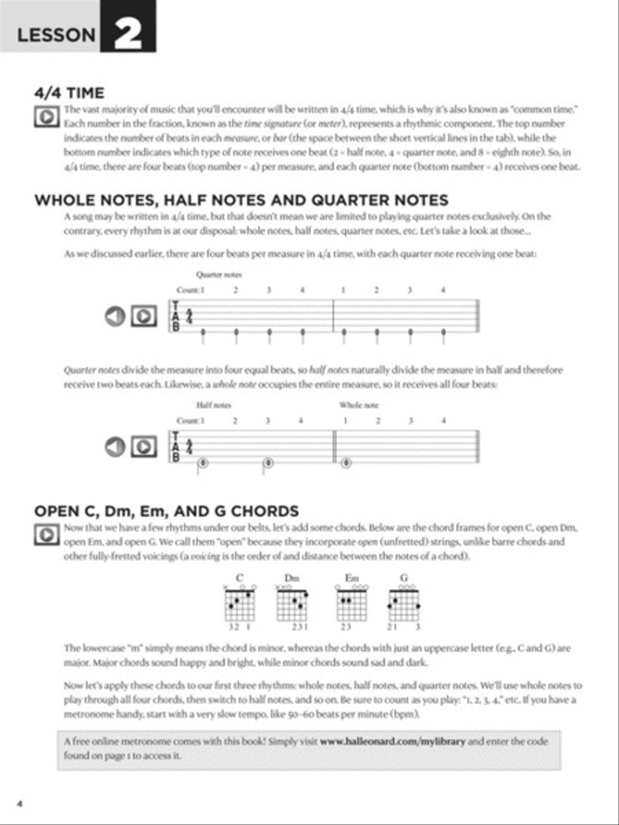 First 15 Lessons – Acoustic Guitar