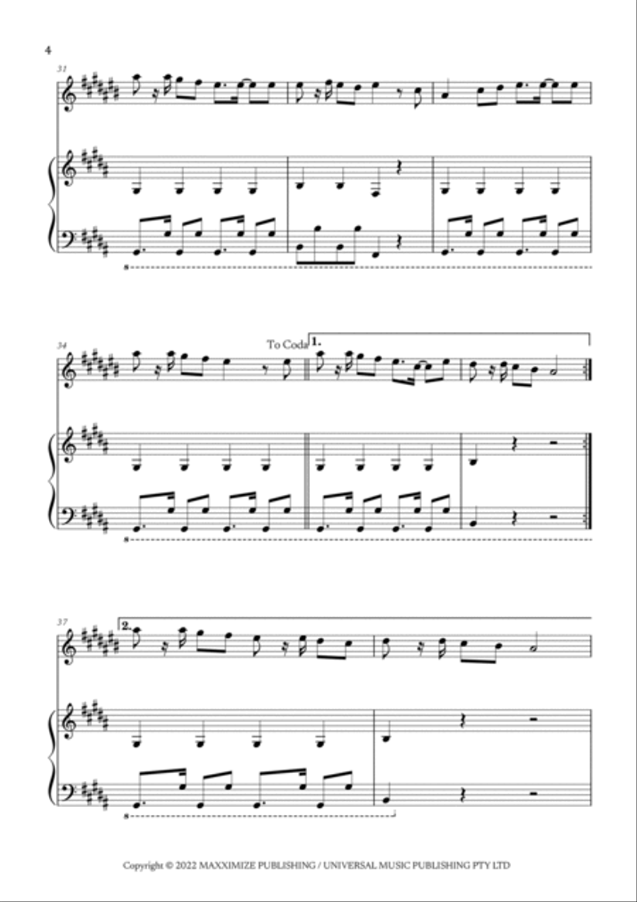 Narco B-Flat Trumpet scores gallery preview page 4