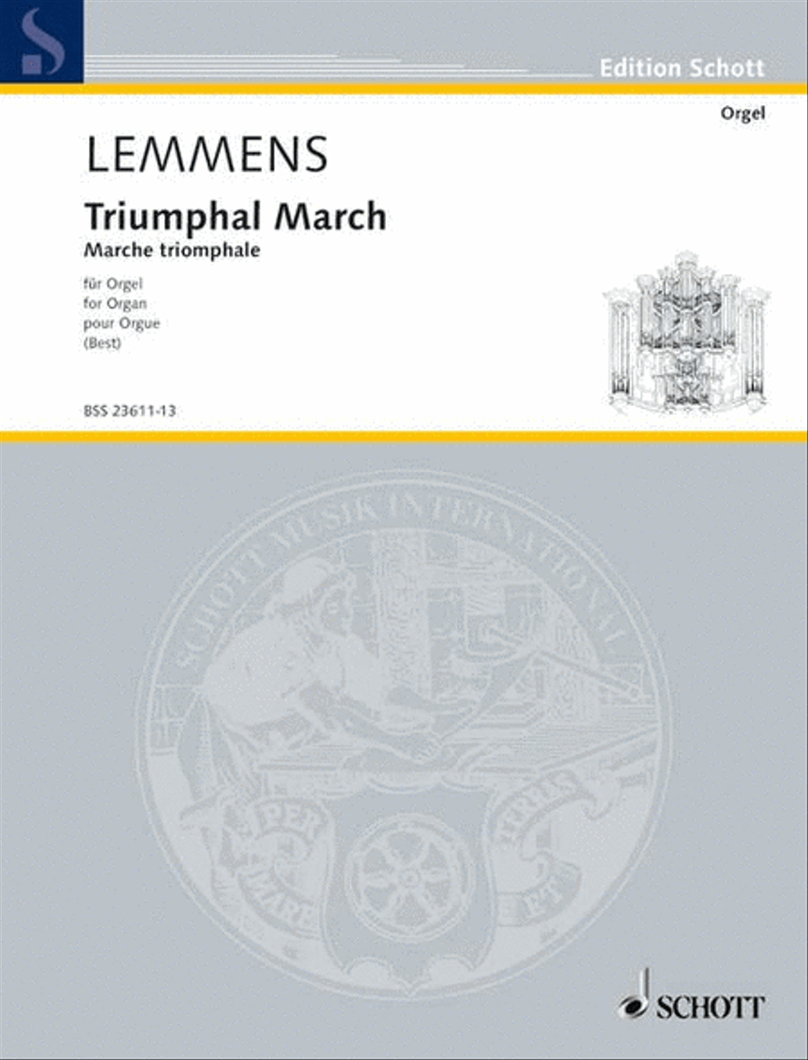 Triumphal March Triumphal March Organ scores gallery preview page 1