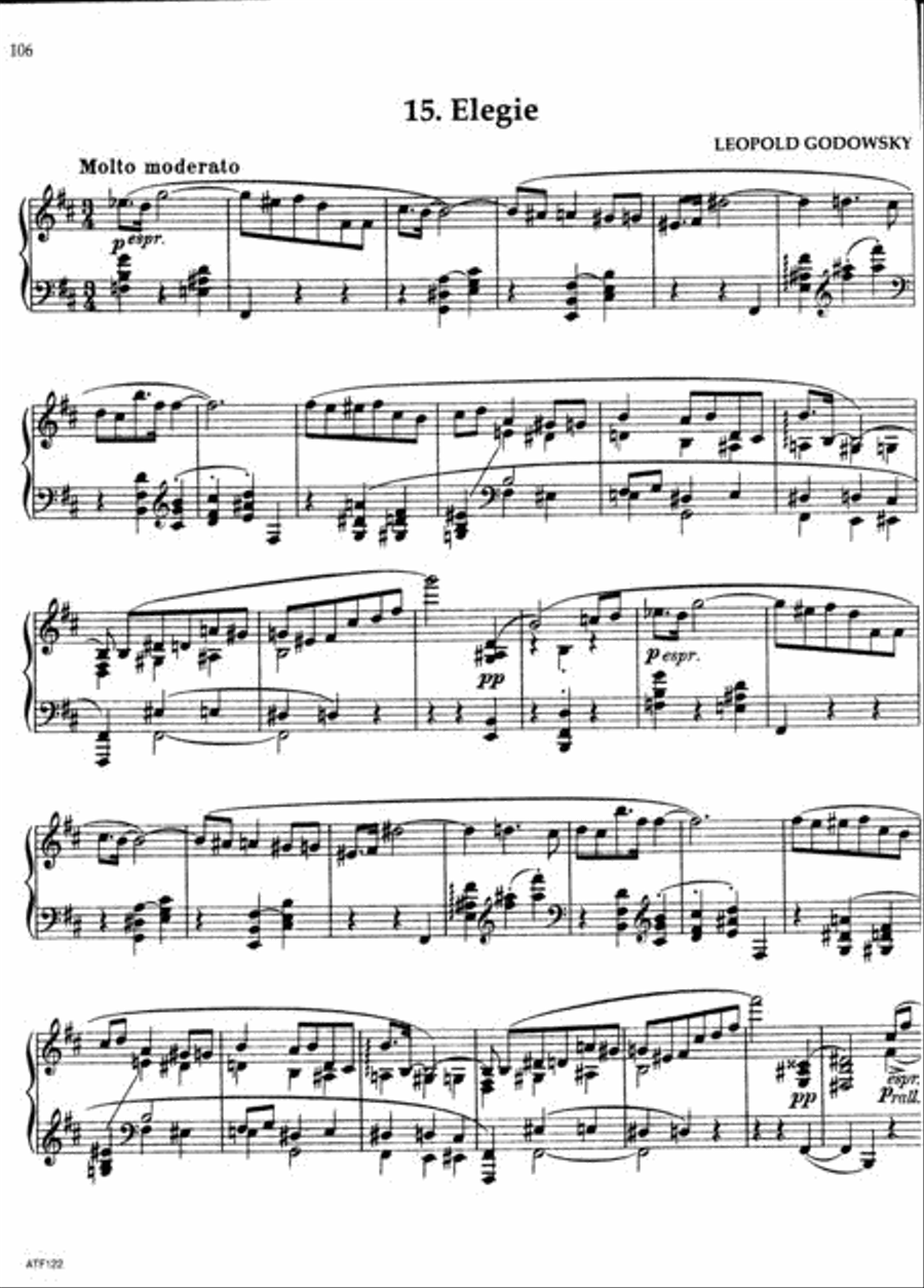 The Godowsky Collection Vol. 1 Piano Solo scores gallery preview page 2