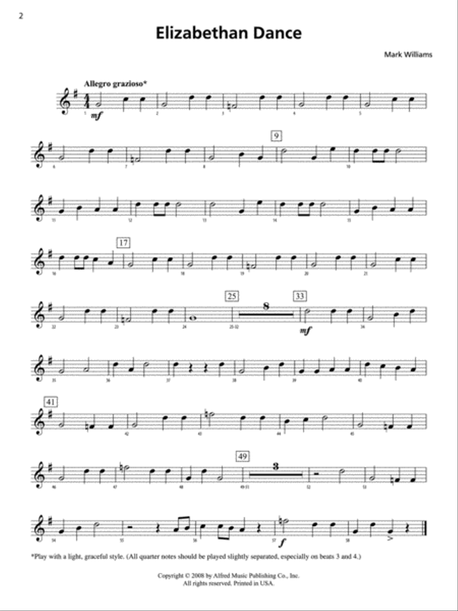 Accent on Performance Classical Collection Concert Band scores gallery preview page 3