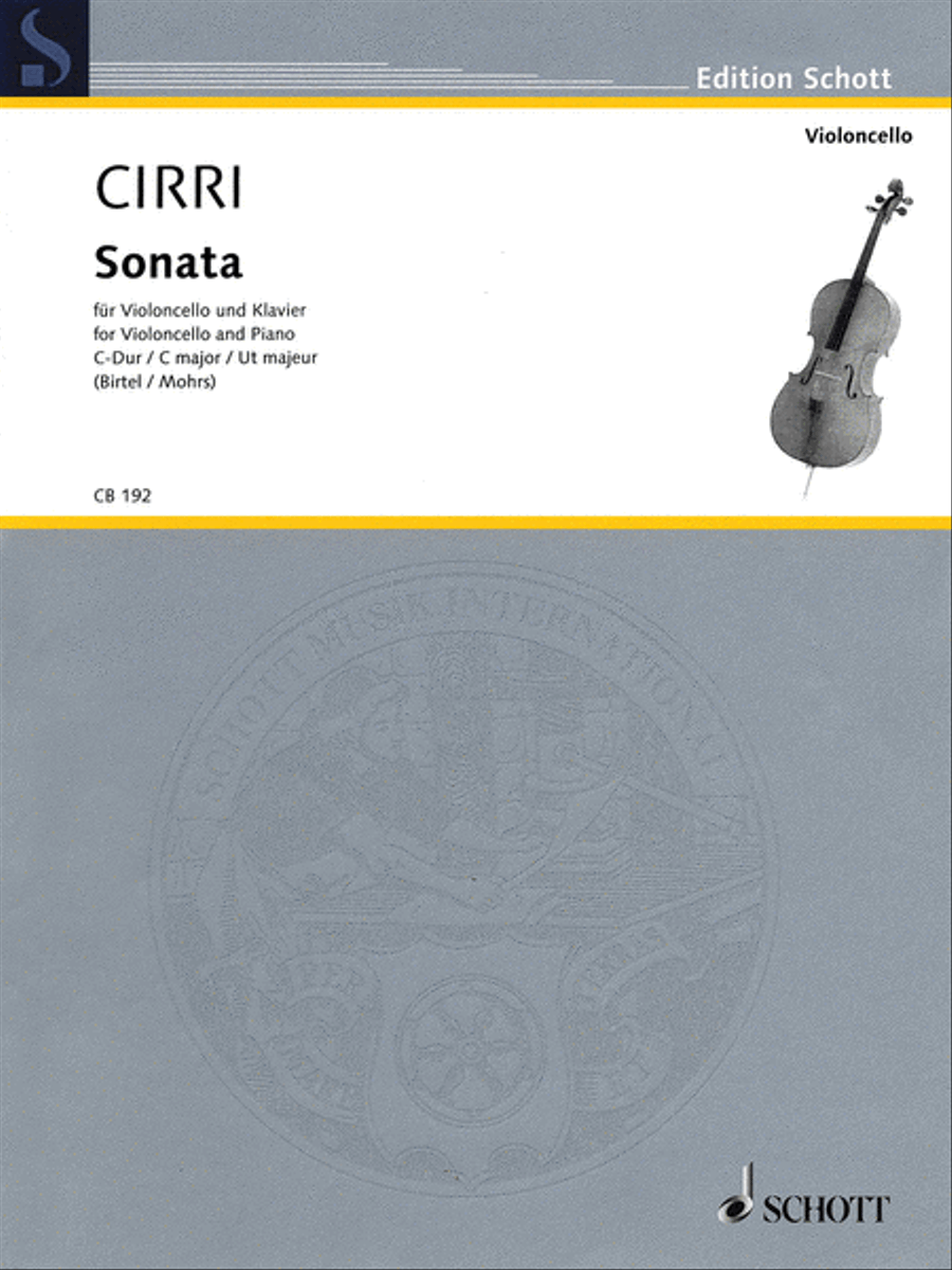Sonata No. 1 C Major Piano Accompaniment scores gallery preview page 1