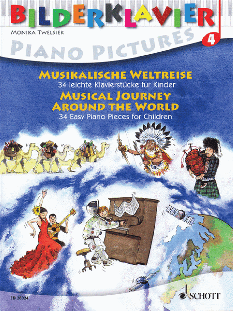 Musical Journey Around the World Easy Piano scores gallery preview page 1