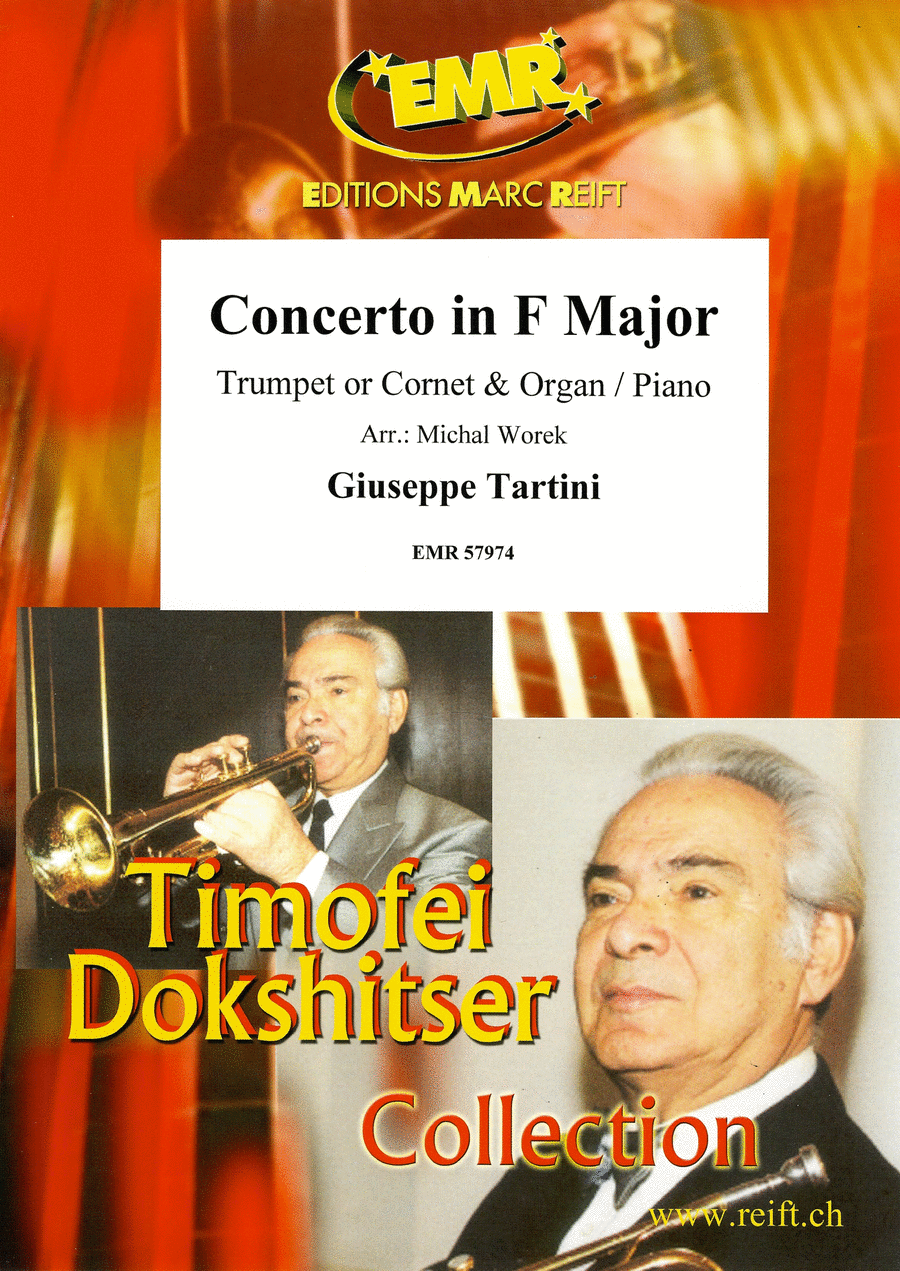Concerto in F Major Cornet scores gallery preview page 1
